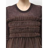 【OUNNOUN】チュールギャザーマルチウェイビスチェ | MERCURYDUO | 詳細画像13