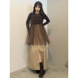 【OUNNOUN】チュールギャザーマルチウェイビスチェ | MERCURYDUO | 詳細画像8