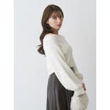 ミニシャギーオフショルニット | MERCURYDUO | 詳細画像13 