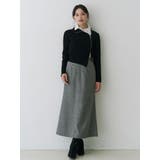 【WEB限定カラーあり】ハイツイストアシメZIPニット | MERCURYDUO | 詳細画像12 