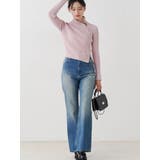 【WEB限定カラーあり】ハイツイストアシメZIPニット | MERCURYDUO | 詳細画像19 