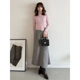 【WEB限定カラーあり】ハイツイストアシメZIPニット | MERCURYDUO | 詳細画像29 