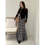 【WEB限定カラーあり】ハイツイストアシメZIPニット | MERCURYDUO | 詳細画像32 