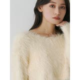 ロングシャギーマフラーセットニット | MERCURYDUO | 詳細画像16
