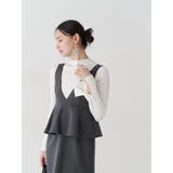 フレアスリーブハイネックリブニット | MERCURYDUO | 詳細画像35