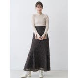 フレアスリーブハイネックリブニット | MERCURYDUO | 詳細画像5