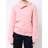 アシメZIPオーバーニット | MERCURYDUO | 詳細画像10