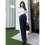 【WEB限定カラーあり】フェイクファートリミングニット | MERCURYDUO | 詳細画像28