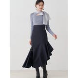 異素材リボンカットアウトニット | MERCURYDUO | 詳細画像13