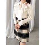 異素材リボンカットアウトニット | MERCURYDUO | 詳細画像16