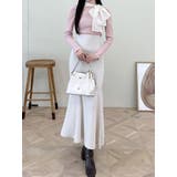 異素材リボンカットアウトニット | MERCURYDUO | 詳細画像19