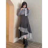 異素材リボンカットアウトニット | MERCURYDUO | 詳細画像26