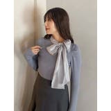 異素材リボンカットアウトニット | MERCURYDUO | 詳細画像28