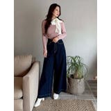 異素材リボンカットアウトニット | MERCURYDUO | 詳細画像37