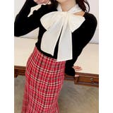 異素材リボンカットアウトニット | MERCURYDUO | 詳細画像44