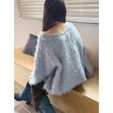 【OUNNOUN】ロングシャギー2WAYオーバーサイズニット | MERCURYDUO | 詳細画像18 