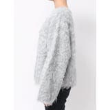 【OUNNOUN】ロングシャギー2WAYオーバーサイズニット | MERCURYDUO | 詳細画像20 