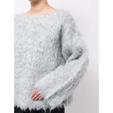 【OUNNOUN】ロングシャギー2WAYオーバーサイズニット | MERCURYDUO | 詳細画像23 