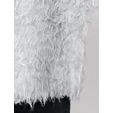 【OUNNOUN】ロングシャギー2WAYオーバーサイズニット | MERCURYDUO | 詳細画像24 