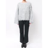 【OUNNOUN】ロングシャギー2WAYオーバーサイズニット | MERCURYDUO | 詳細画像27 