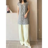 【OUNNOUN】3WAYケーブルチュニック | MERCURYDUO | 詳細画像11 