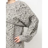 【OUNNOUN】3WAYケーブルチュニック | MERCURYDUO | 詳細画像21 