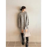 【OUNNOUN】3WAYケーブルチュニック | MERCURYDUO | 詳細画像3 