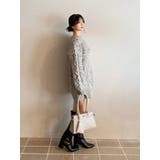 【OUNNOUN】3WAYケーブルチュニック | MERCURYDUO | 詳細画像4 