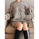 【OUNNOUN】3WAYケーブルチュニック | MERCURYDUO | 詳細画像7 