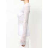 【OUNNOUN】シアーウールリブニットトップス | MERCURYDUO | 詳細画像12