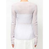 【OUNNOUN】シアーウールリブニットトップス | MERCURYDUO | 詳細画像13