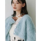 【WEB限定カラーあり】シャギークロップドカーディガン | MERCURYDUO | 詳細画像21 