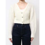 ローゲージデザインボタンカーディガン | MERCURYDUO | 詳細画像15