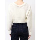 ローゲージデザインボタンカーディガン | MERCURYDUO | 詳細画像17