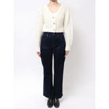 ローゲージデザインボタンカーディガン | MERCURYDUO | 詳細画像22