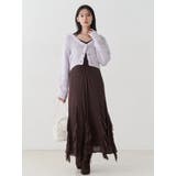 ローゲージデザインボタンカーディガン | MERCURYDUO | 詳細画像5