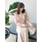 異素材ドッキングラッフルニットワンピース | MERCURYDUO | 詳細画像12 