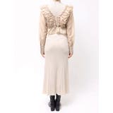 異素材ドッキングラッフルニットワンピース | MERCURYDUO | 詳細画像15 