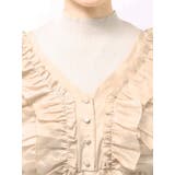 異素材ドッキングラッフルニットワンピース | MERCURYDUO | 詳細画像16 