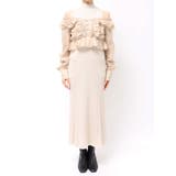 異素材ドッキングラッフルニットワンピース | MERCURYDUO | 詳細画像20 