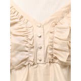 異素材ドッキングラッフルニットワンピース | MERCURYDUO | 詳細画像22 