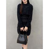 ツイードニットミニワンピースカーデアンサンブル | MERCURYDUO | 詳細画像11