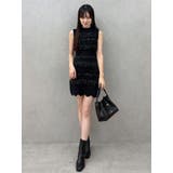 ツイードニットミニワンピースカーデアンサンブル | MERCURYDUO | 詳細画像12