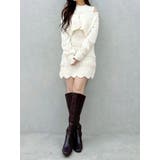 ツイードニットミニワンピースカーデアンサンブル | MERCURYDUO | 詳細画像22