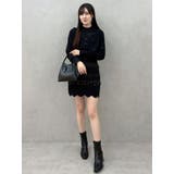 ツイードニットミニワンピースカーデアンサンブル | MERCURYDUO | 詳細画像8