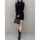 ツイードニットミニワンピースカーデアンサンブル | MERCURYDUO | 詳細画像9