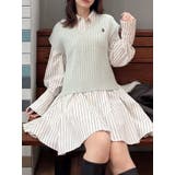 U.S. POLO ASSN.別注 ベストセットシャツミニワンピース | MERCURYDUO | 詳細画像13
