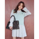 U.S. POLO ASSN.別注 ベストセットシャツミニワンピース | MERCURYDUO | 詳細画像2