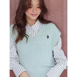 U.S. POLO ASSN.別注 ベストセットシャツミニワンピース | MERCURYDUO | 詳細画像3