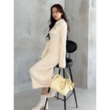 U.S. POLO ASSN.別注 ケーブルニットワンピース | MERCURYDUO | 詳細画像12